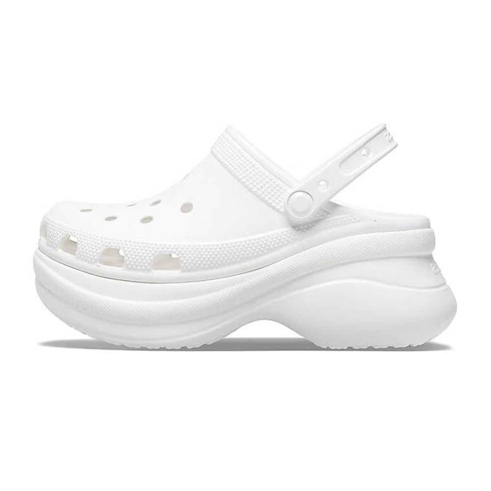 [CROCS] 크록스 클래식 베어 클로그 플랫폼  슬리퍼 206302-100키높이 여성샌들