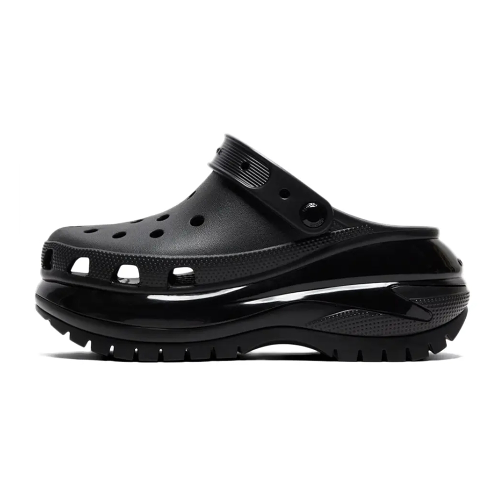 [CROCS] 크록스 클래식 메가 크러쉬 클로그 블랙 207988-001키높이 여성샌들