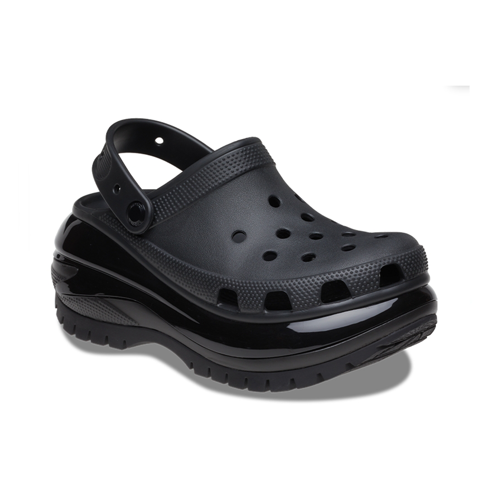 [CROCS] 크록스 클래식 메가 크러쉬 클로그 블랙 207988-001키높이 여성샌들